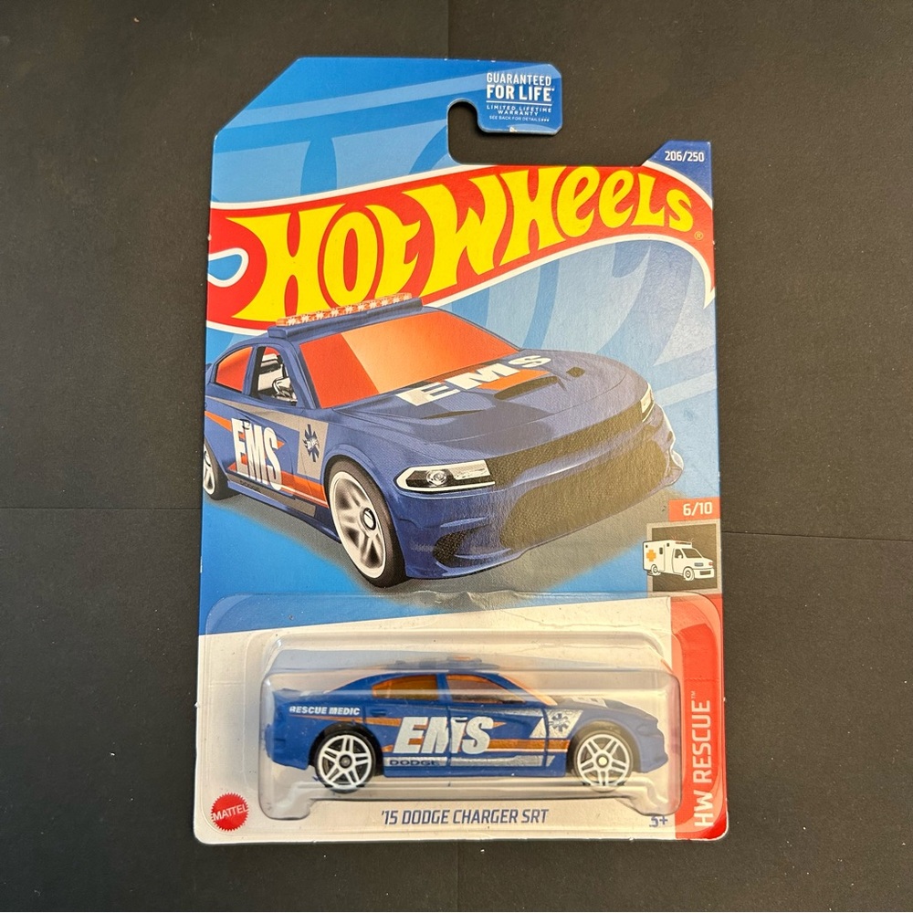Blue EMS Rescue Car